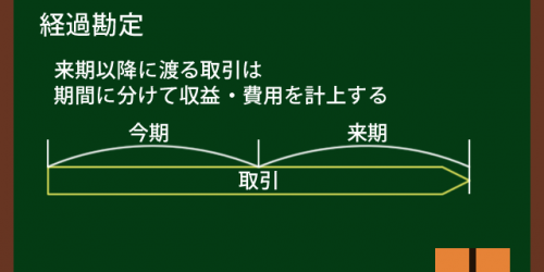 経過勘定とは