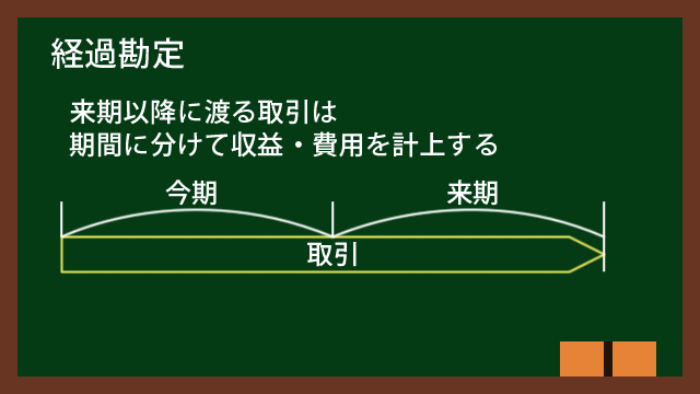 経過勘定とは