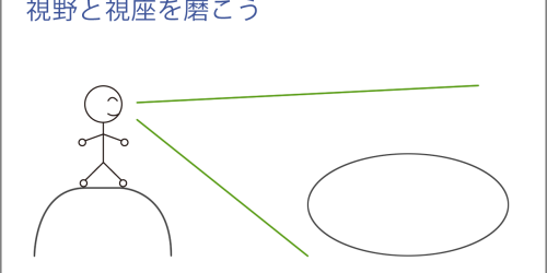 視野と視座を磨こう